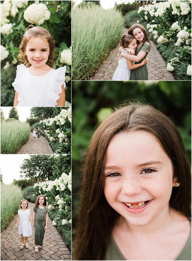 Sibling Sisters pictures at Grand Cascades at Crystal springs resort, shot by Renee Ash Photography, Sussex County NJ family Photographer