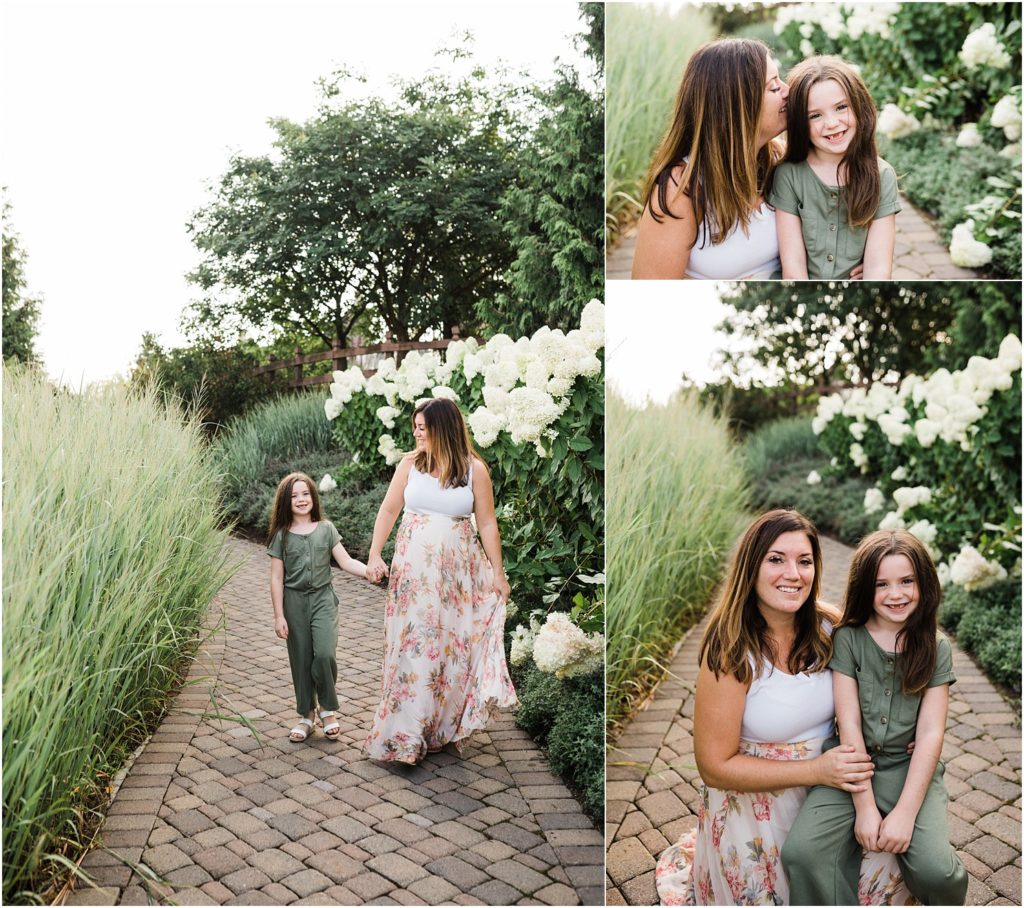 Mother daughter mother's day, motherhood pictures as a gift for mom at Grand Cascades at Crystal springs resort, shot by Renee Ash Photography, Sussex County NJ family Photographer