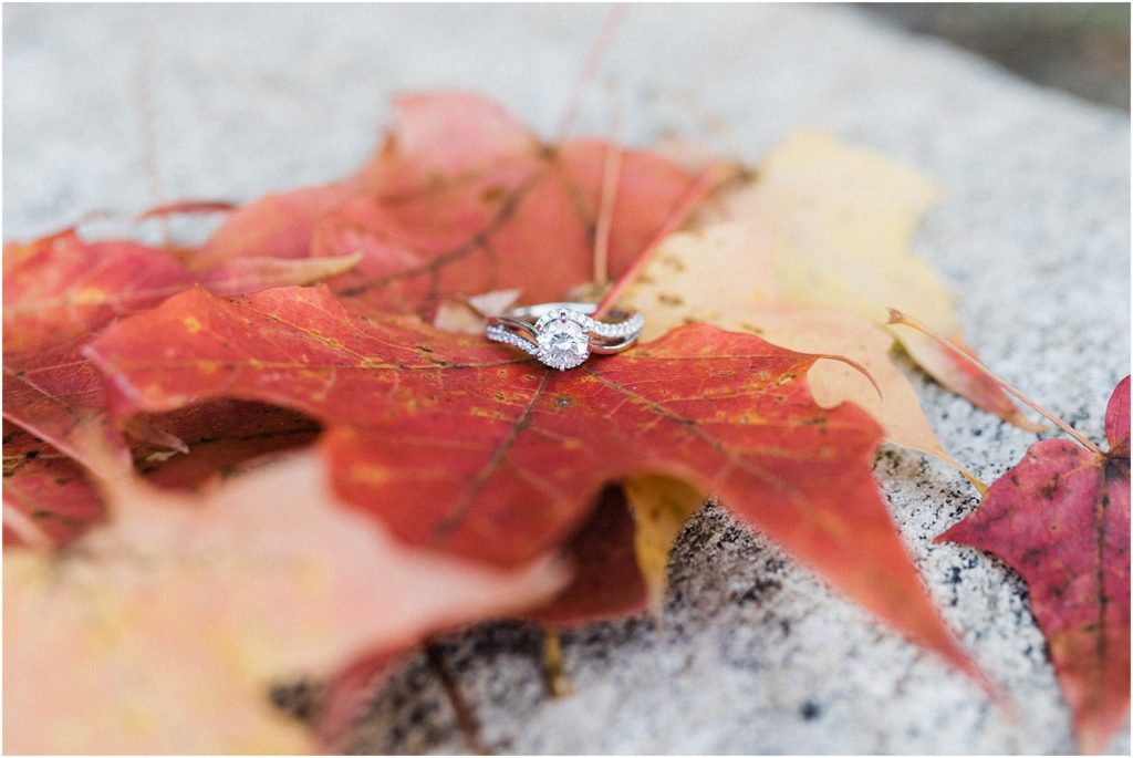 fall leaf ring photo