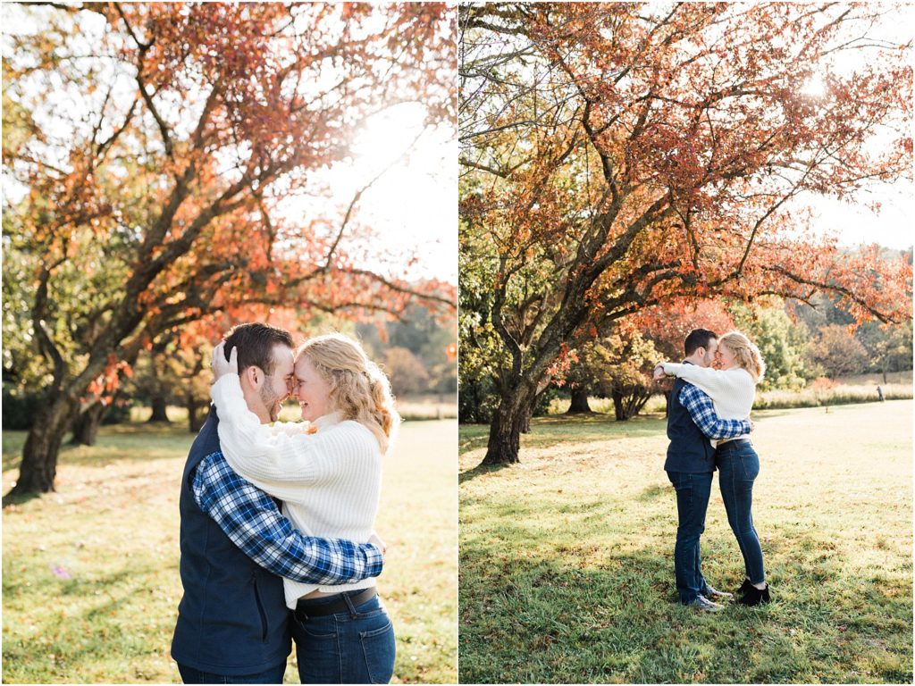 october engagement photos in NJ 