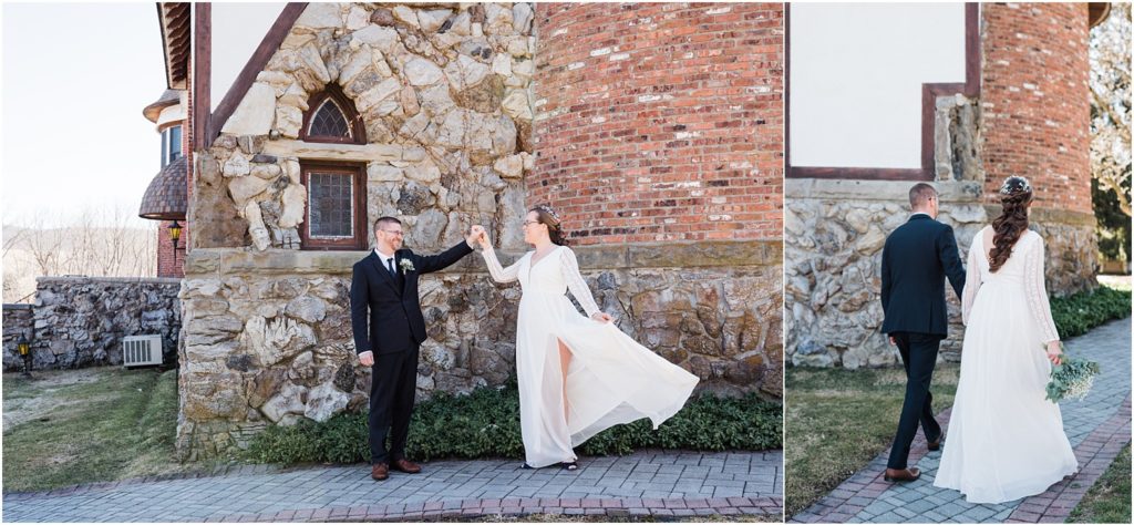 Spring Micro Wedding at Chateau Hathorn | Nicole + Adam