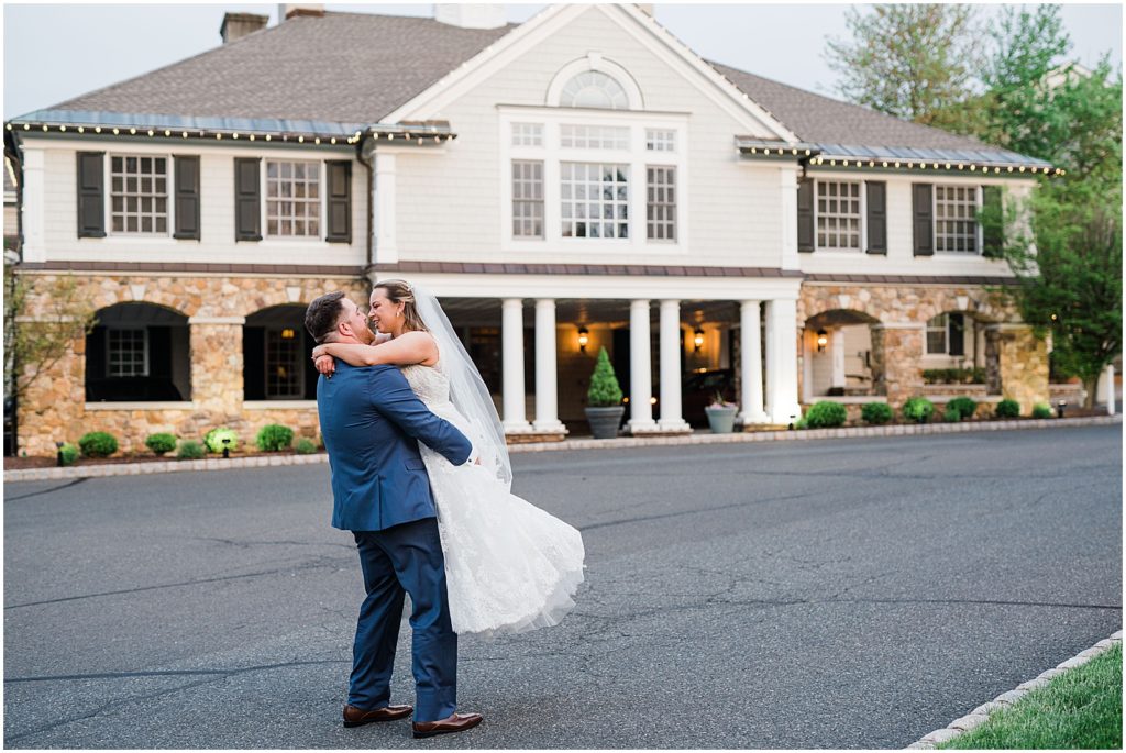 Sunset at The Olde Mill Inn Wedding Venue in Northern NJ. Renee Ash Photography