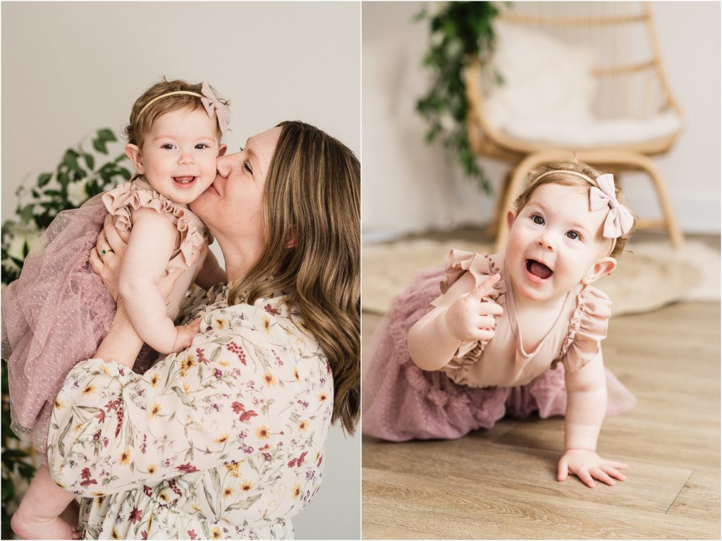 boho first birthday photos Sussex County New Jersey photographer. Renee Ash Photography