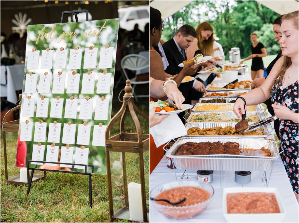 sussex county farm wedding catering by Andersen Farms Sparta NJ | Renee Ash Photography