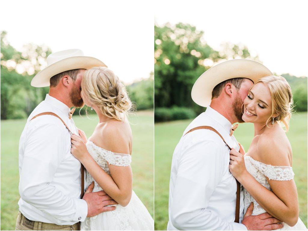 sussex county farm wedding 
fun romantic sunset bride and groom portraits | renee Ash Photography