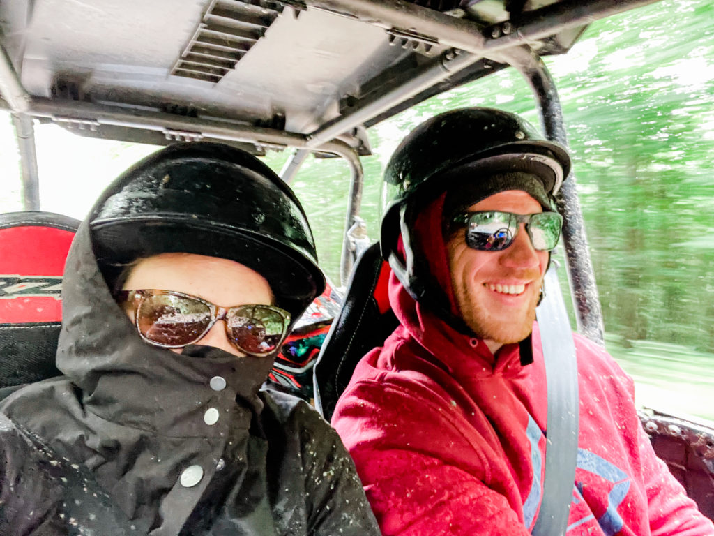 Jericho ATV Park Berlin NH. Things to do at the White Mountain National Forest on a rainy day. Summer RV north east road trip 
