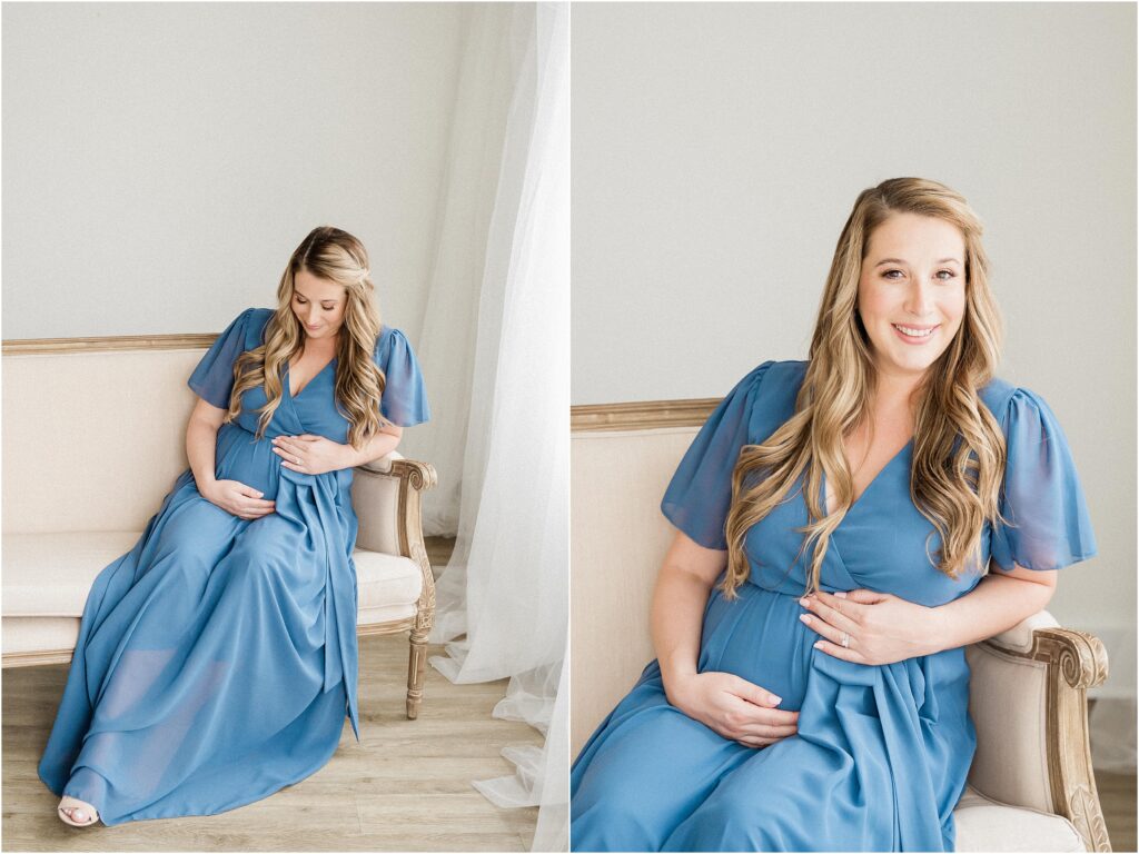 light and airy Northern New jersey Maternity photographer. Lake Mohawk  NJ Renee Ash Photography The Shoppes at Lafayette. 