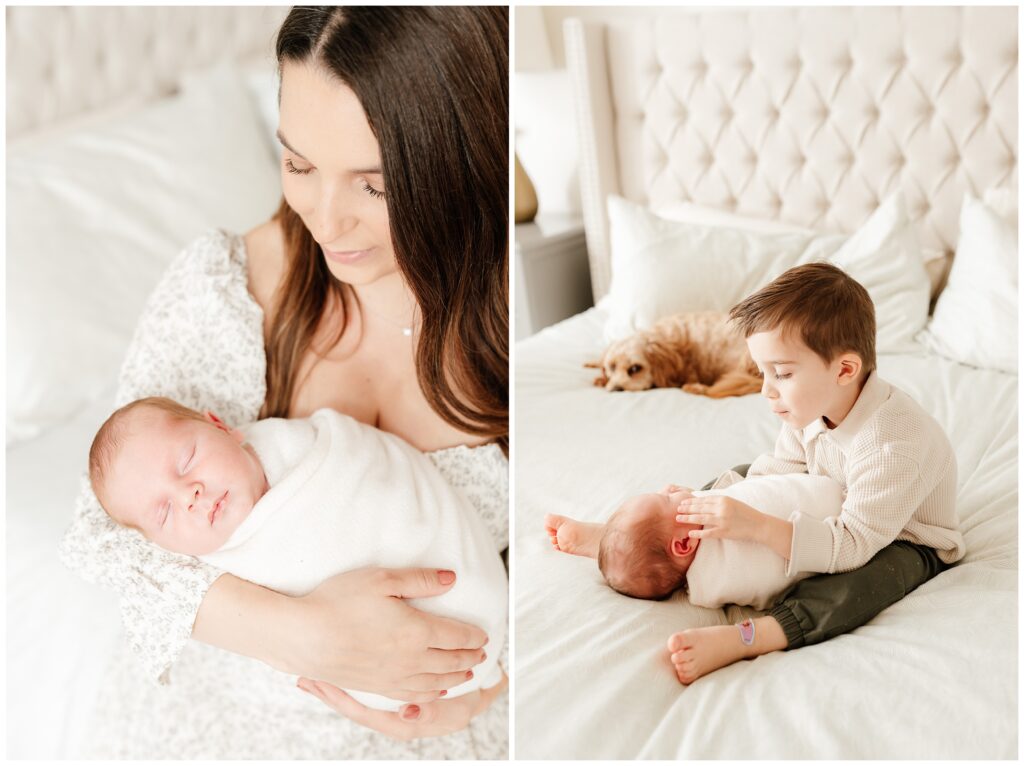 New Jersey Newborn photos at home. Renee Ash Photography