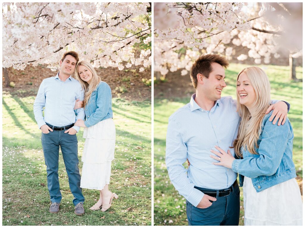 cherry blossom photo shoot in new jersey