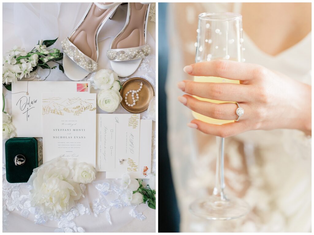 Mountain Creek Red Tail Lodge Wedding - Bridal Suite and Getting ready space in the Appalachian hotel