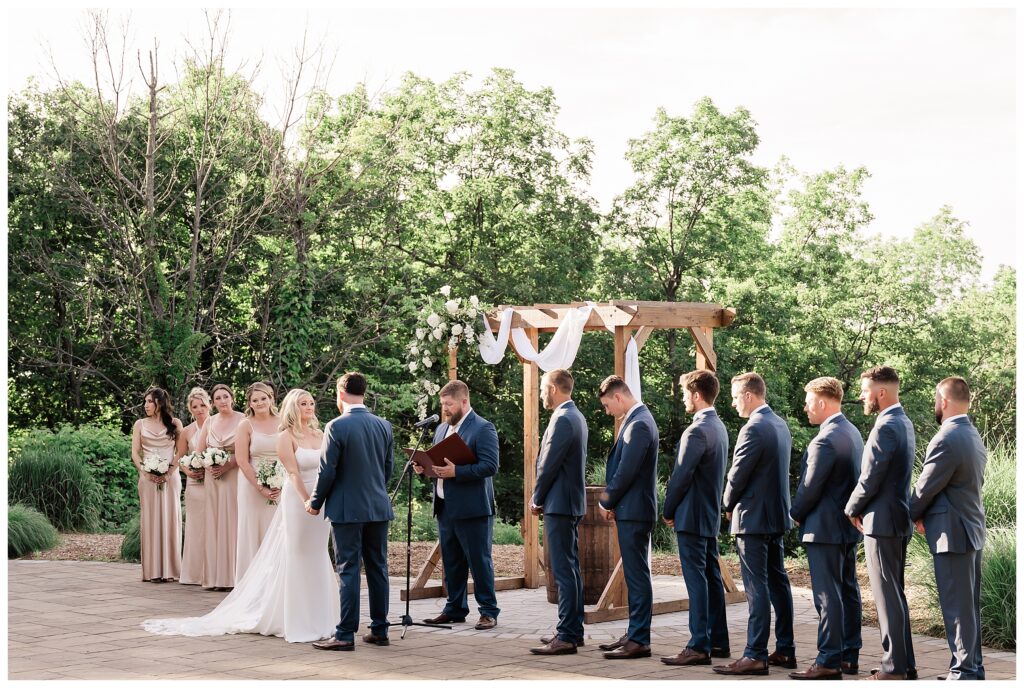 Red Tail Lodge Wedding at Mountain Creek in Vernon NJ Ski resort mountain top wedding ceremony