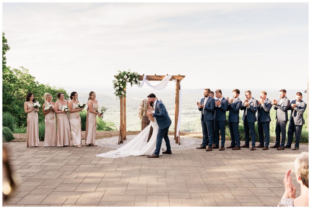 Red Tail Lodge Wedding at Mountain Creek in Vernon NJ Ski resort mountain top wedding ceremony