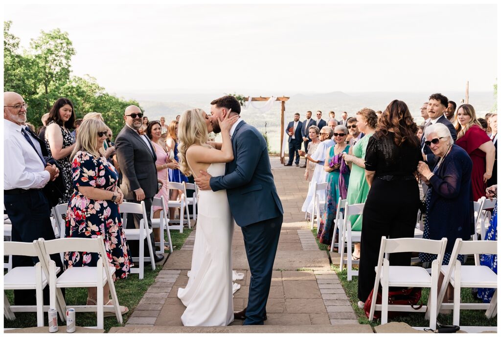 Red Tail Lodge Wedding at Mountain Creek in Vernon NJ Ski resort mountain top wedding ceremony