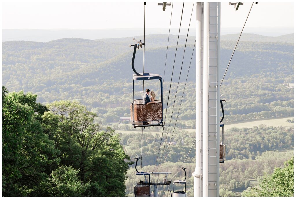 Red Tail Lodge Wedding at Mountain Creek in Vernon NJ Ski resort mountain top wedding ceremony