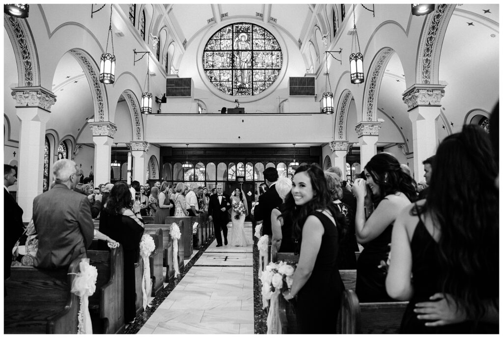 Saint James Roman Catholic Church wedding photographer