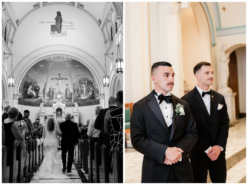 Saint James Roman Catholic Church wedding photographer