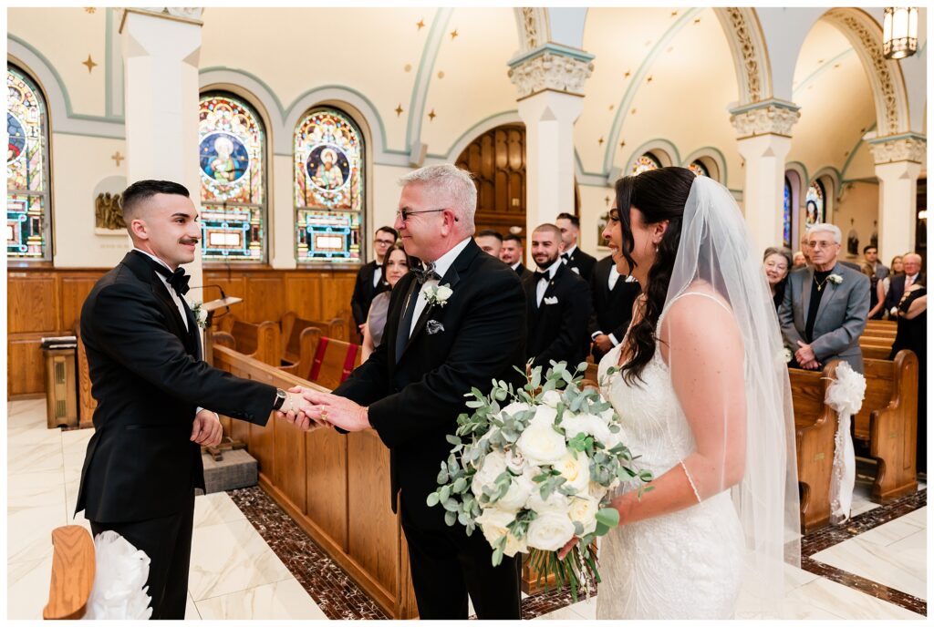 Saint James Roman Catholic Church wedding photographer