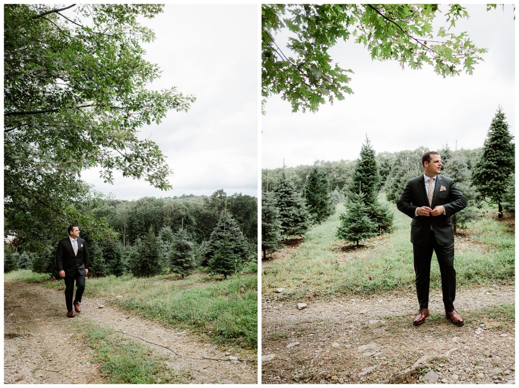 Emmerich Tree Farm wedding true to color Hudson Valley Wedding Photographer 