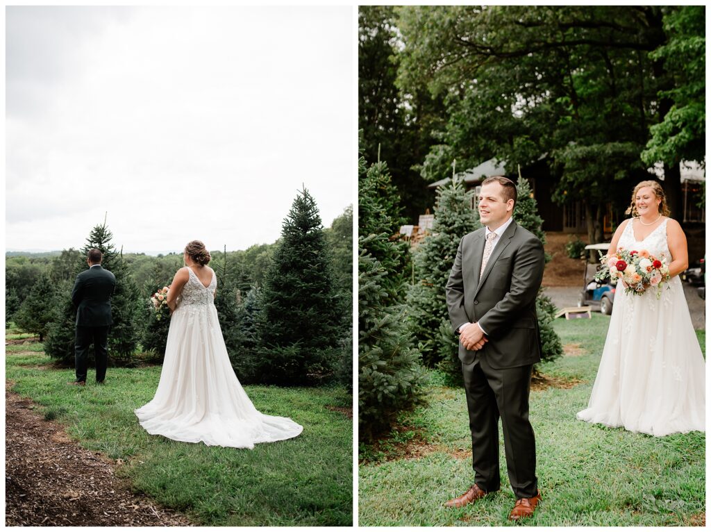 Emmerich Tree Farm wedding true to color Hudson Valley Wedding Photographer 