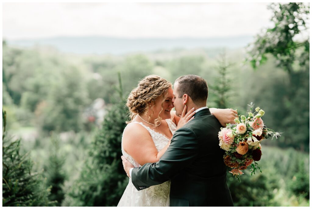 Emmerich Tree Farm wedding true to color Hudson Valley Wedding Photographer 