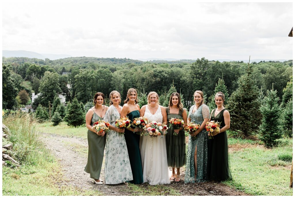 Emmerich Tree Farm wedding true to color Hudson Valley Wedding Photographer 