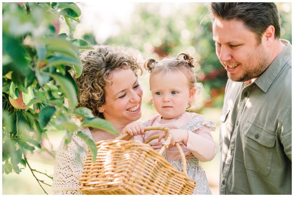 Sussex county nj  apple picking pictures - Renee Ash Photography