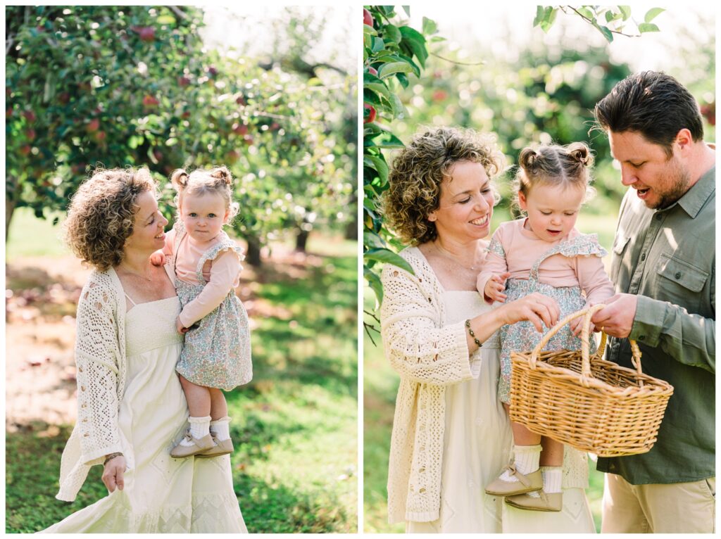 Morris county  New Jersey Apple Picking pictures - Renee Ash Photography