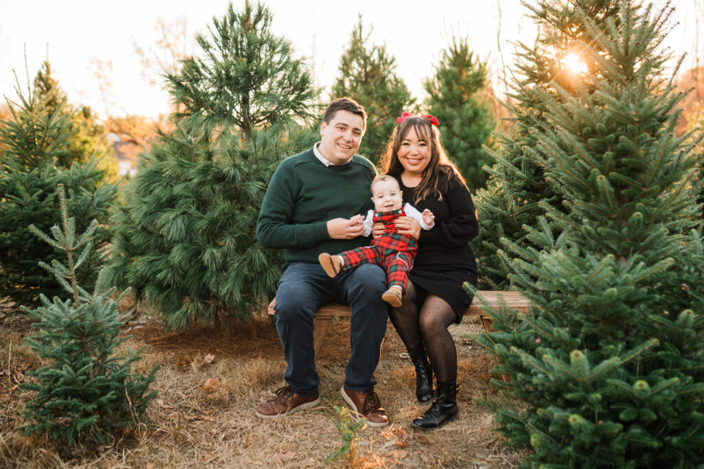 2025 Christmas Tree Farm Mini Sessions at Emmerich Tree Farm Warwick NY 