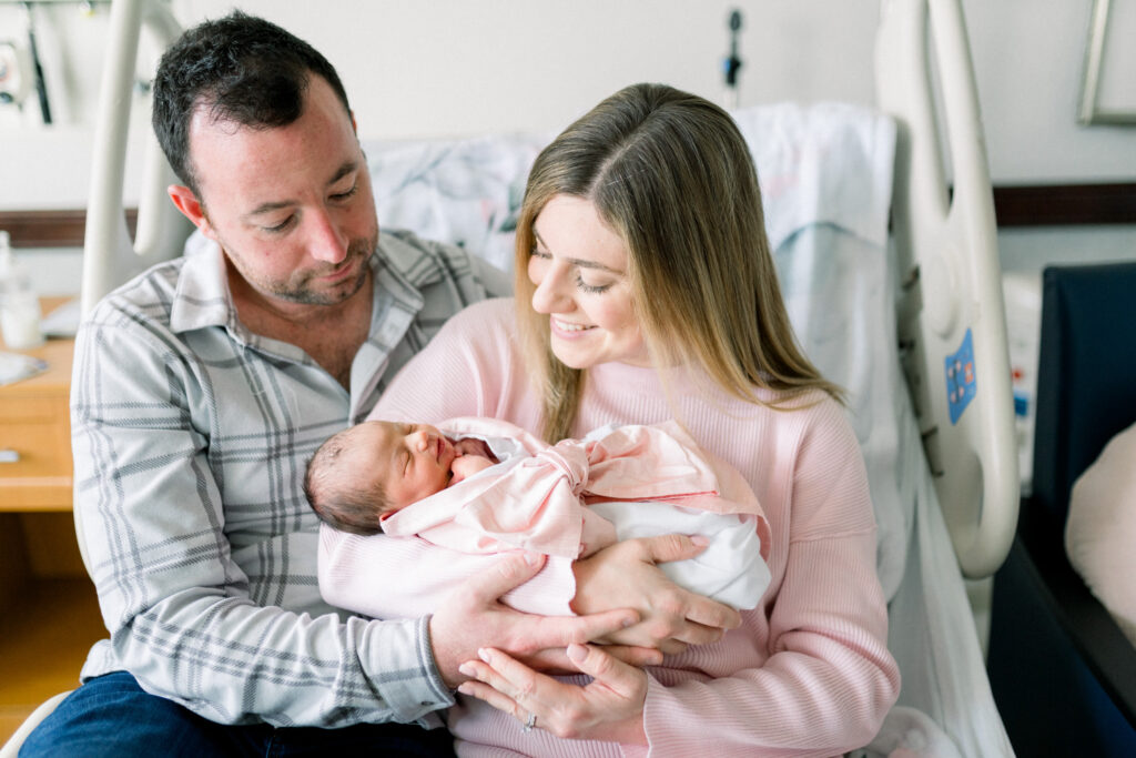 Baby's first pictures at Cooperman Barnabas baby pictures in the hospital