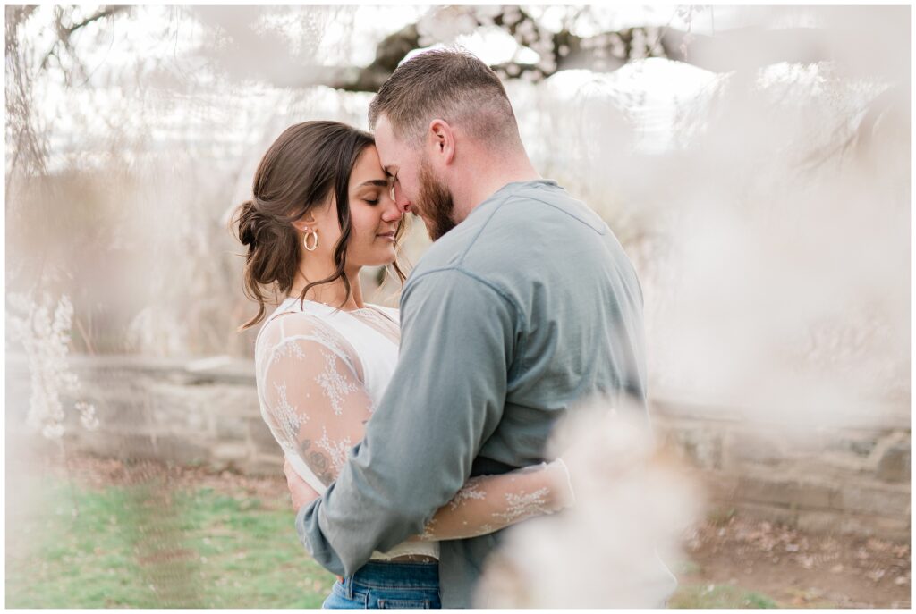 Skylands Manor Botanical Gardens Engagement 