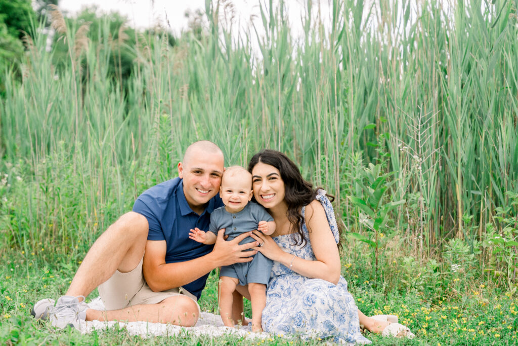 outdoor  first  birthday photoshoot with Newton NJ Family Photographer