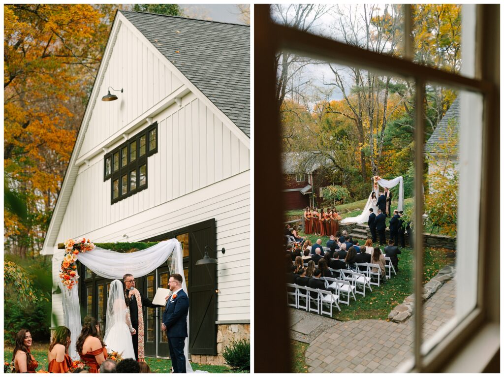 Inn at Millrace Pond wedding in Hope NJ