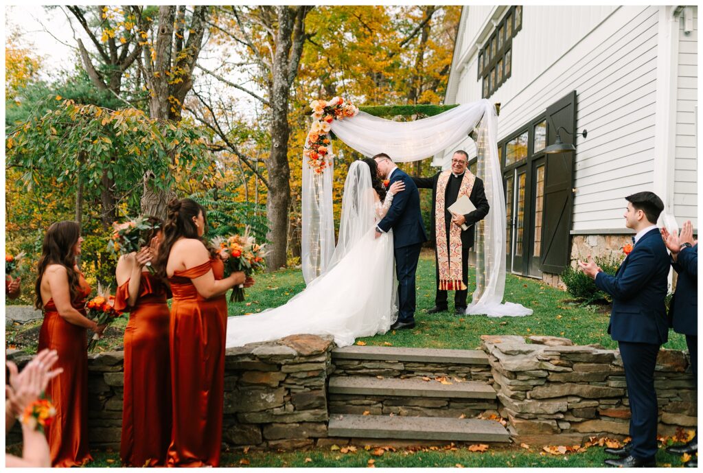 Inn at Millrace Pond wedding in Hope NJ