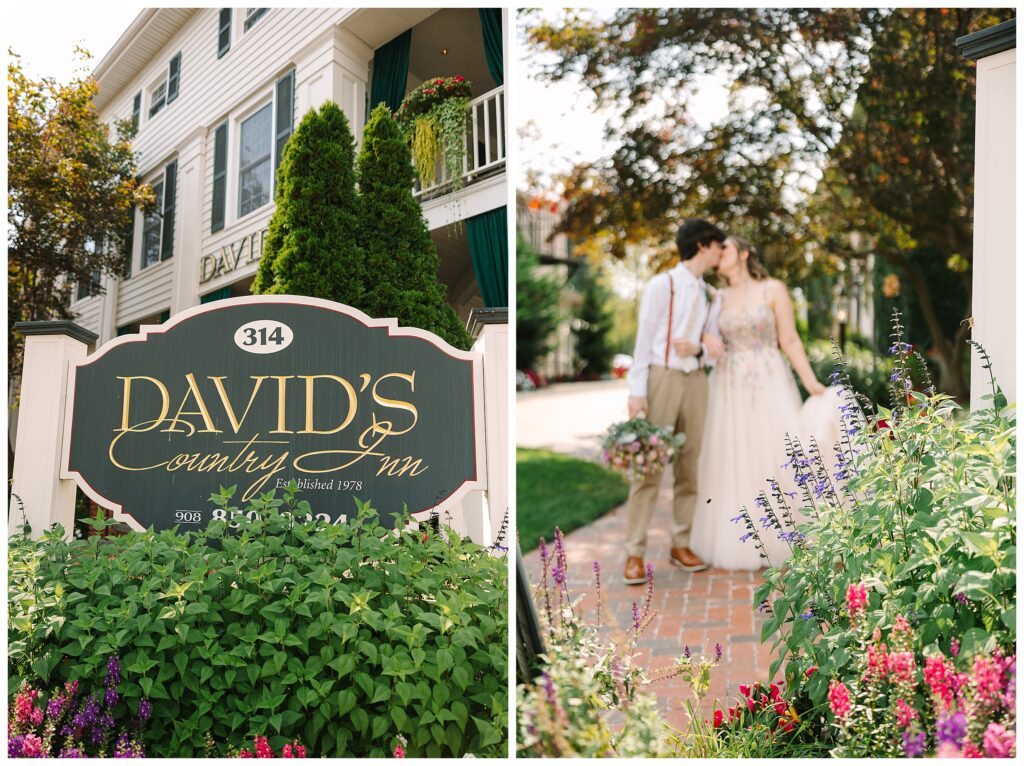 David's Country Inn wedding photographer. NJ Garden Wedding Venue Renee Ash Photography