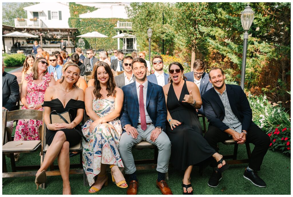 David's Country Inn wedding photographer. NJ Garden Wedding Ceremony Venue Renee Ash Photography