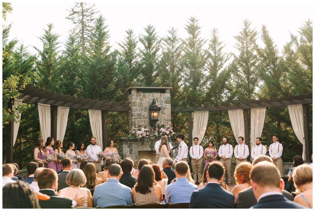 David's Country Inn wedding photographer. NJ Garden Wedding Ceremony Venue Renee Ash Photography