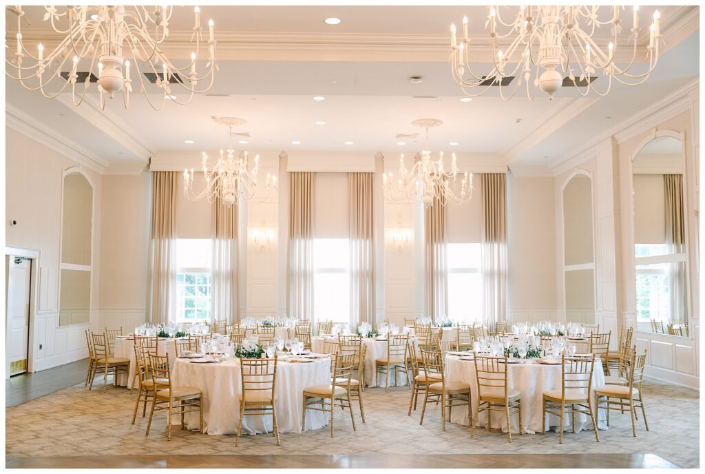 An elegant Crystal Springs Wedding at grand cascades lodge NJ. Garden ceremony, Emerald Ballroom reception, and golden hour portraits