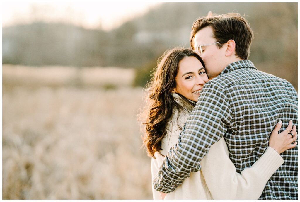 Winter Engagement Session in sussex county new jersey