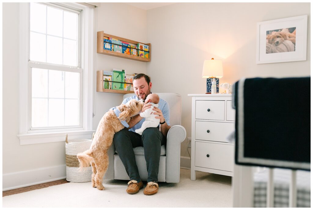 At Home Newborn Photos in Sussex County New Jersey with Renee Ash Photography