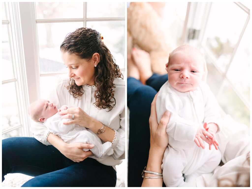 At Home Newborn Photos in Sussex County New Jersey with Renee Ash Photography