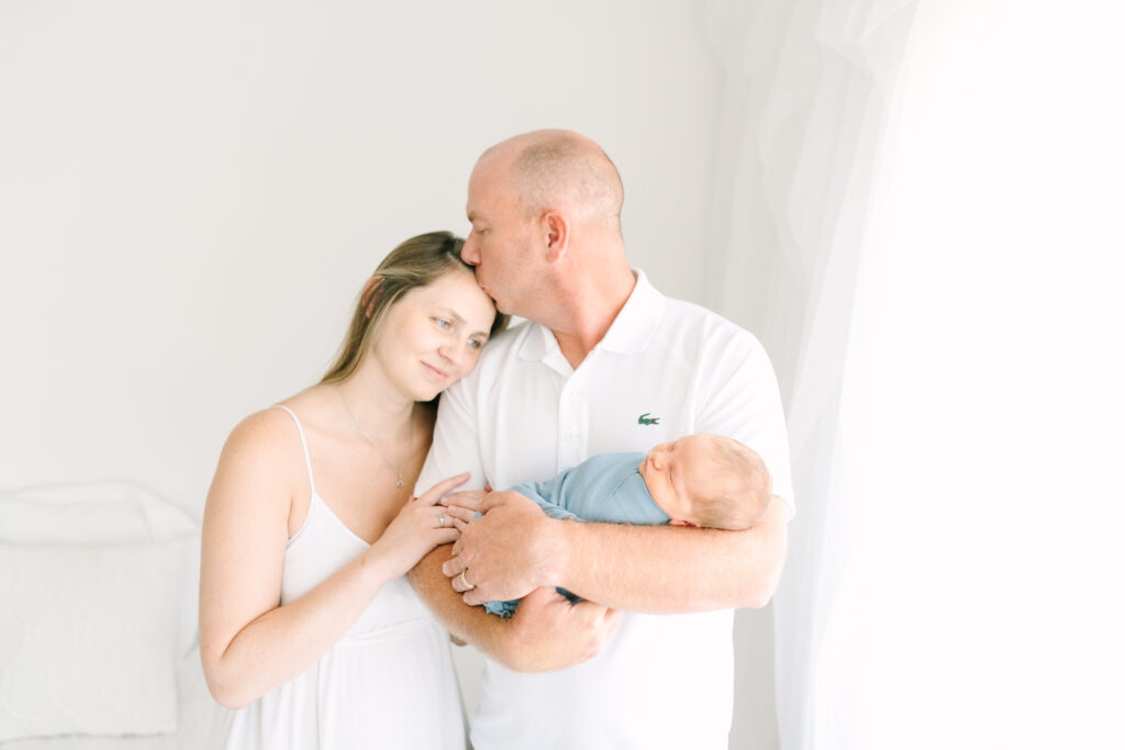 Studio baby photos in North Jersey with renee ash photography