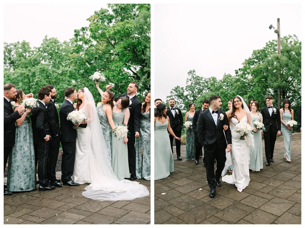 Wedding Party Portraits at Wedding at Mountain Creek Resort Venue Photographer Renee Ash Photography