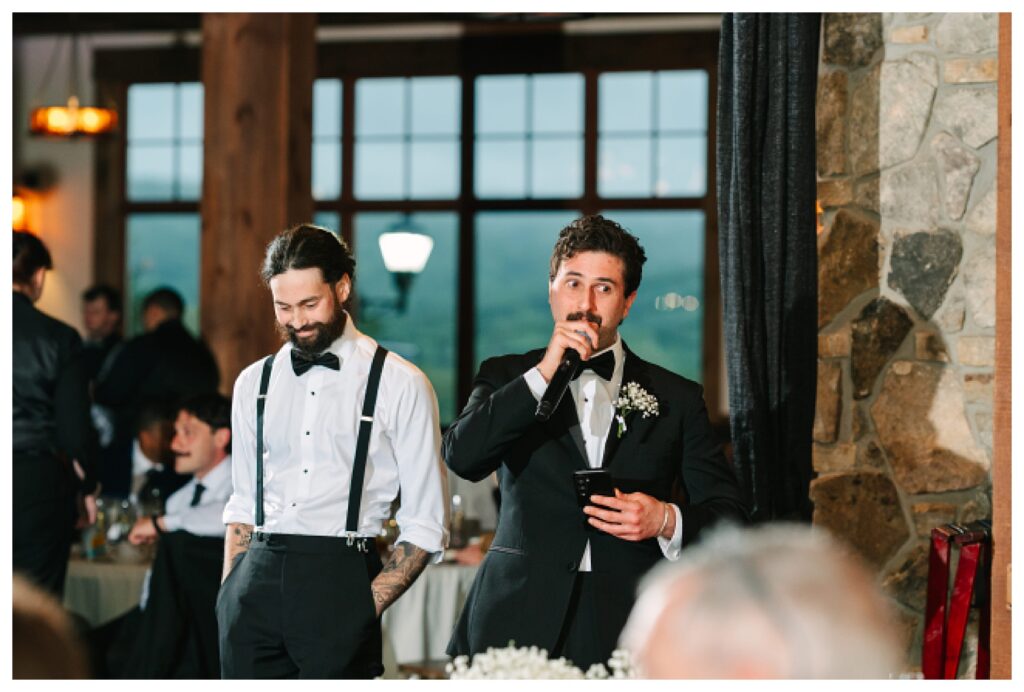 Elevated Rustic Mountain Lodge Wedding Reception Space at Mountain Creek Resort Venue Photographer Renee Ash Photography