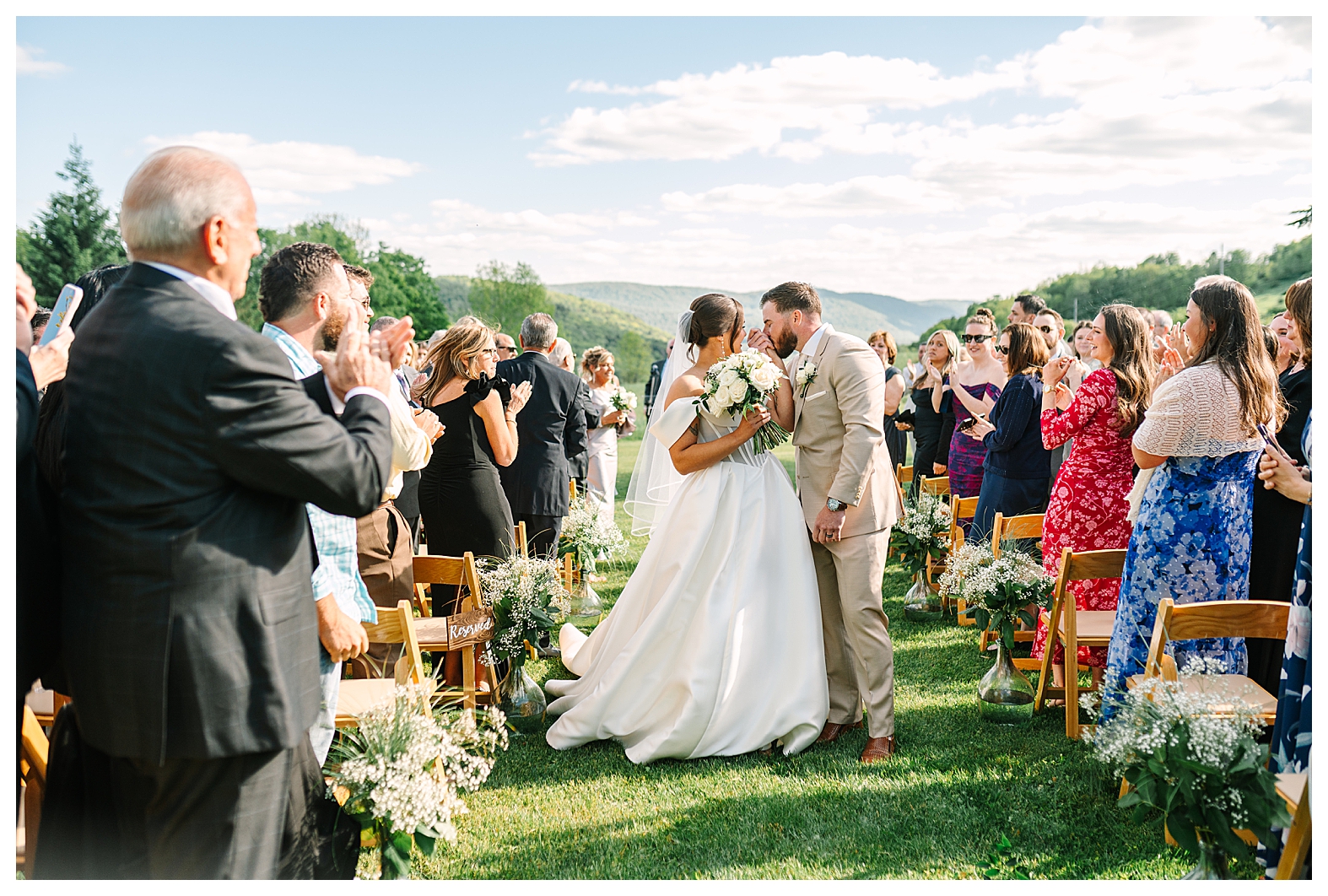 Stonewall Estate Catskills NY featuring mountain views. See why this Catskills wedding venue is a must for a weekend wedding in NY.