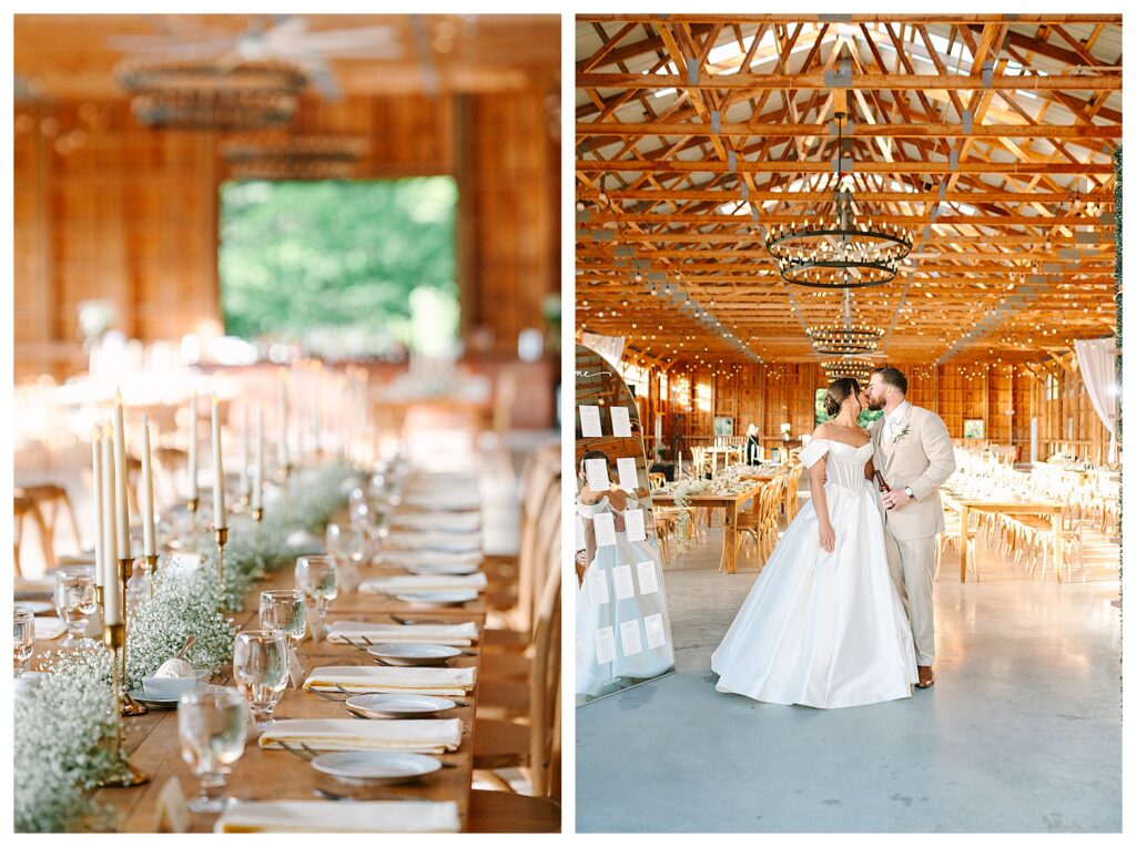 elevated barn wedding reception space with a mountain view  catskills ny wedding photographer: Stonewall Estate Catskills NY | Mountain-View Wedding Weekend
